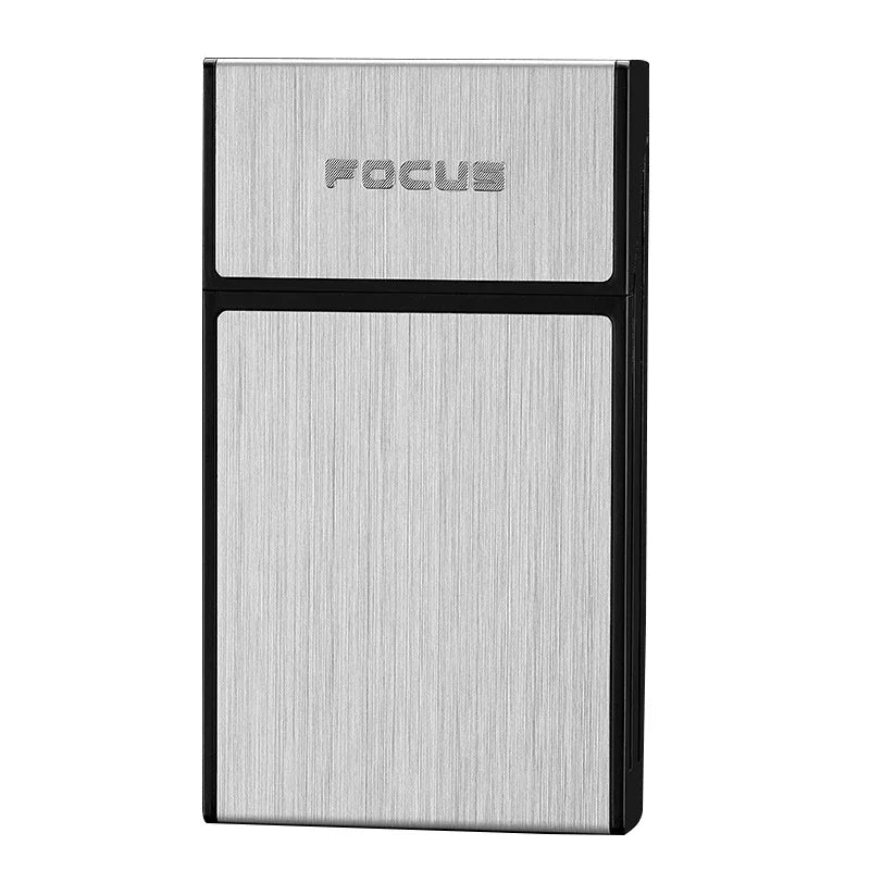 Slim Metal Portable Cigarette Case