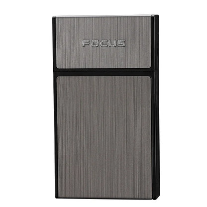 Slim Metal Portable Cigarette Case