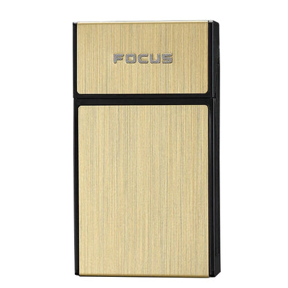 Slim Metal Portable Cigarette Case